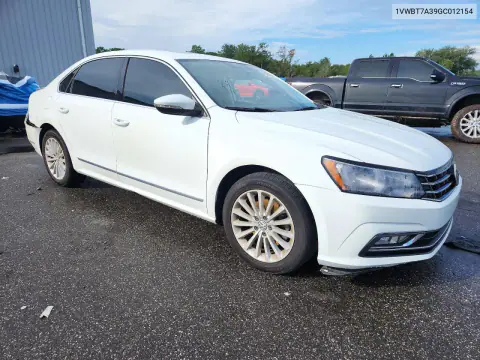 2016 Volkswagen Passat Se VIN 1VWBT7A39GC012154 фото 4