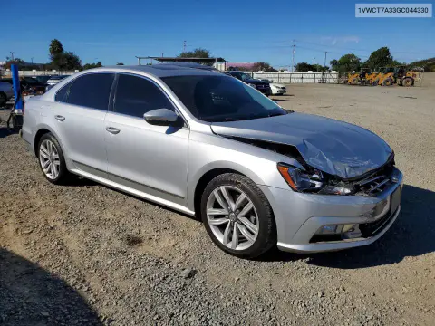 2016 Volkswagen Passat Sel VIN 1VWCT7A33GC044330 фото 4