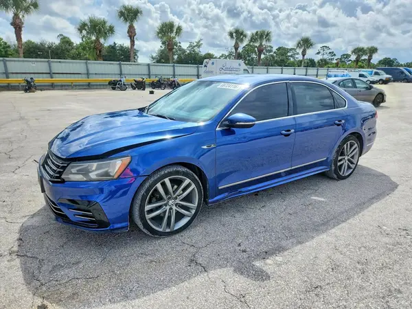 1VWDT7A33HC056659 — 2017 Volkswagen Passat, Передняя часть (Front End), фото до ремонта