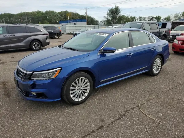 1VWBT7A30HC001853 — 2017 Volkswagen Passat, Передняя часть (Front End), фото до ремонта