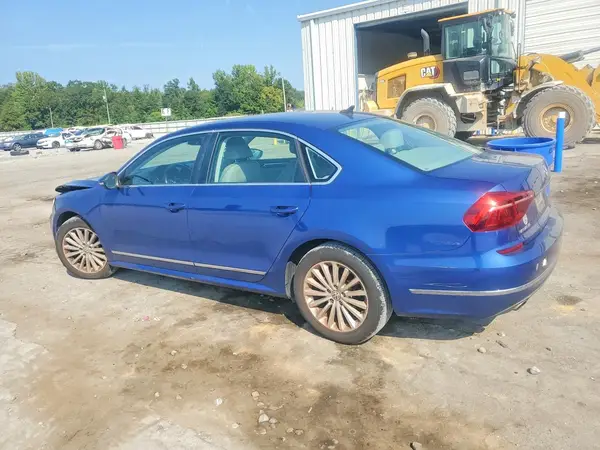1VWBT7A30HC057002 — 2017 Volkswagen Passat, фото 2 с аукциона Copart, Передняя часть