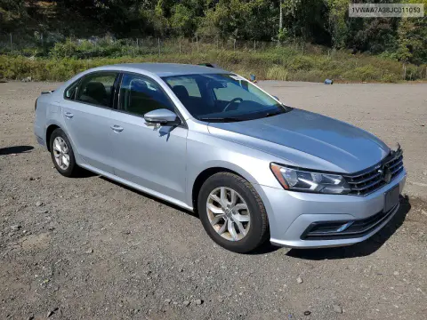 2018 Volkswagen Passat S VIN 1VWAA7A38JC011053 фото 4