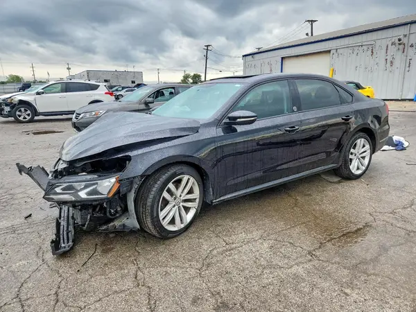 1VWLA7A33KC003713 — 2019 Volkswagen Passat, Передняя часть (Front End), фото до ремонта