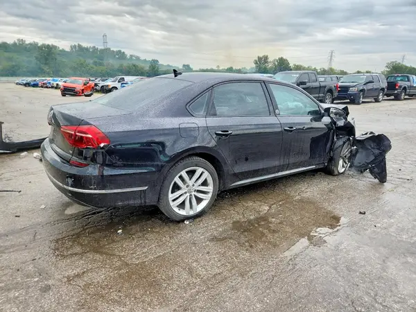 1VWLA7A33KC003713 — 2019 Volkswagen Passat, фото 3 с аукциона Copart, Передняя часть