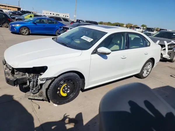 1VWLA7A32KC009809 — 2019 Volkswagen Passat, Передняя часть (Front End), фото до ремонта