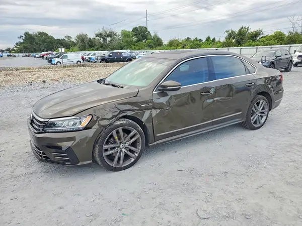 1VWMA7A39KC005423 — 2019 Volkswagen Passat, Передняя часть (Front End), фото до ремонта