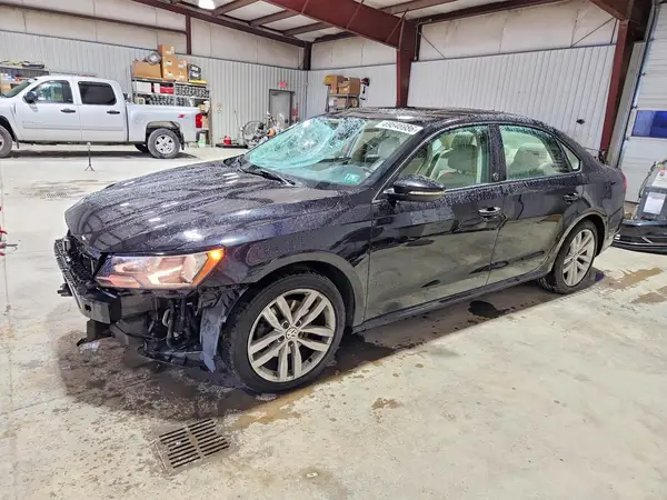 1VWLA7A34KC003803 — 2019 Volkswagen Passat, Передняя часть (Front End), фото до ремонта
