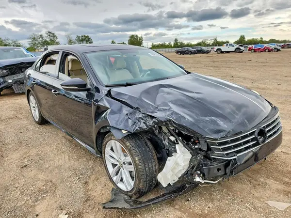 1VWLA7A38KC002265 — 2019 Volkswagen Passat, фото 4 с аукциона Copart, Передняя часть