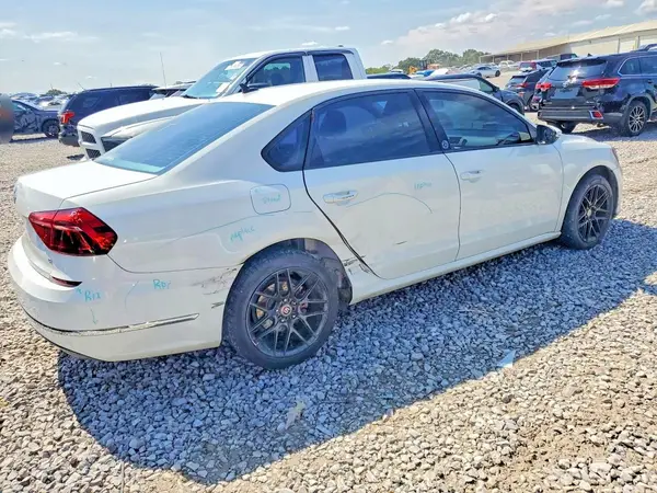 1VWLA7A32KC006859 — 2019 Volkswagen Passat, фото 3 с аукциона Copart, Задняя часть