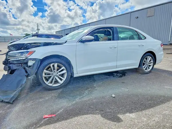 1VWWA7A36LC012923 — 2020 Volkswagen Passat, Передняя часть (Front End), фото до ремонта