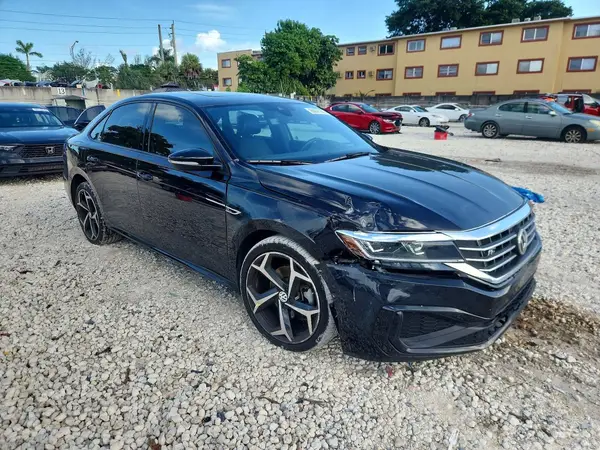 1VWMA7A34NC002496 — 2022 Volkswagen Passat, фото 4 с аукциона Copart, Передняя часть