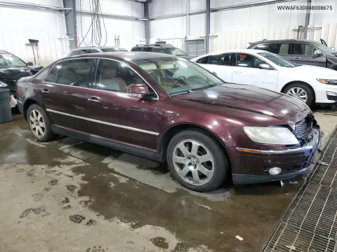 2004 Volkswagen Phaeton 4.2 VIN WVWAF63D048008675 фото 4