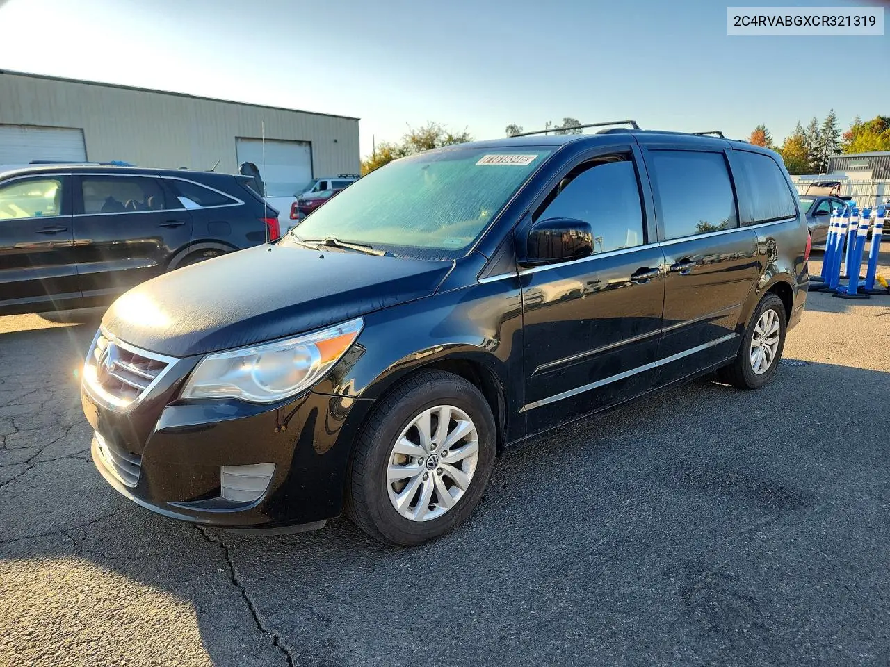 2012 Volkswagen Routan Se VIN 2C4RVABGXCR321319 фото 1