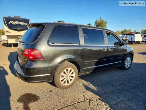 2012 Volkswagen Routan Se VIN 2C4RVABGXCR321319 фото 3