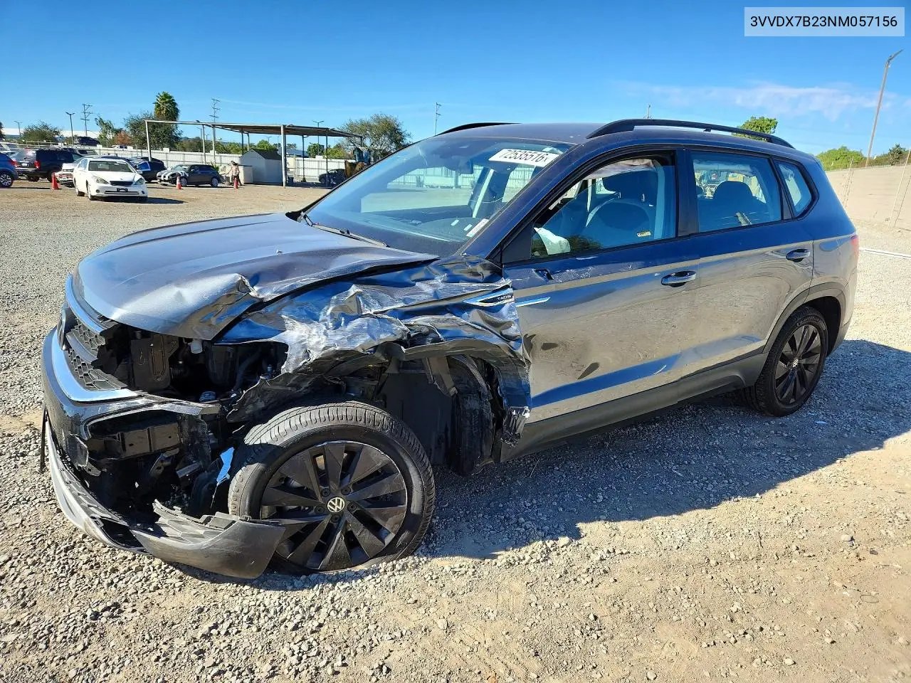 2022 Volkswagen Taos S VIN 3VVDX7B23NM057156 фото 1