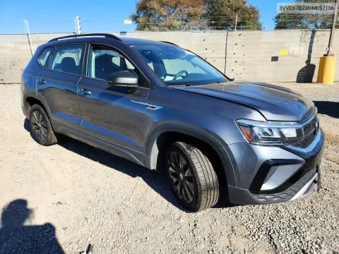 2022 Volkswagen Taos S VIN 3VVDX7B23NM057156 фото 4