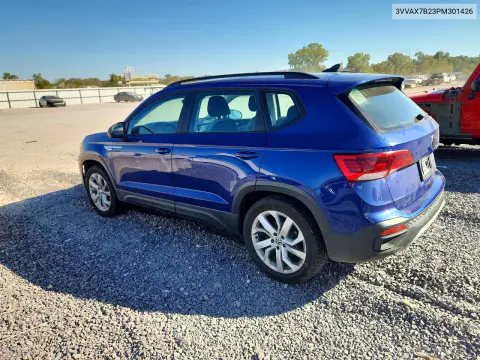 2023 Volkswagen Taos S VIN 3VVAX7B23PM301426 фото 2