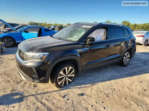 2024 Volkswagen Taos Se VIN 3VVSX7B24RM013597 фото 1