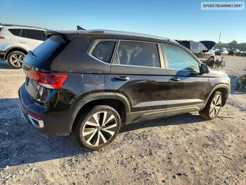 2024 Volkswagen Taos Se VIN 3VVSX7B24RM013597 фото 3