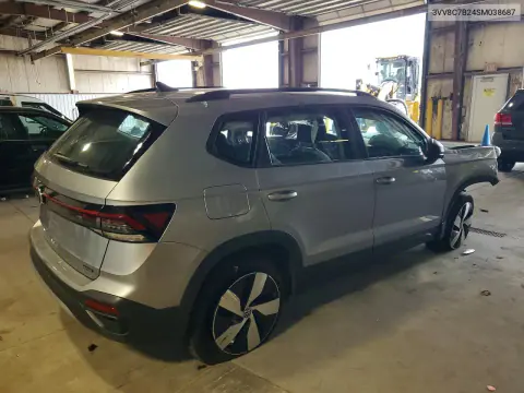 2025 Volkswagen Taos S VIN 3VV8C7B24SM038687 фото 3