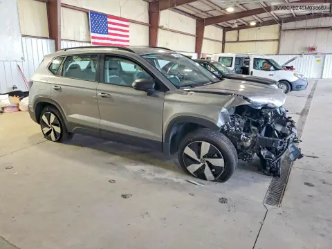 2025 Volkswagen Taos S VIN 3VV8C7B24SM038687 фото 4