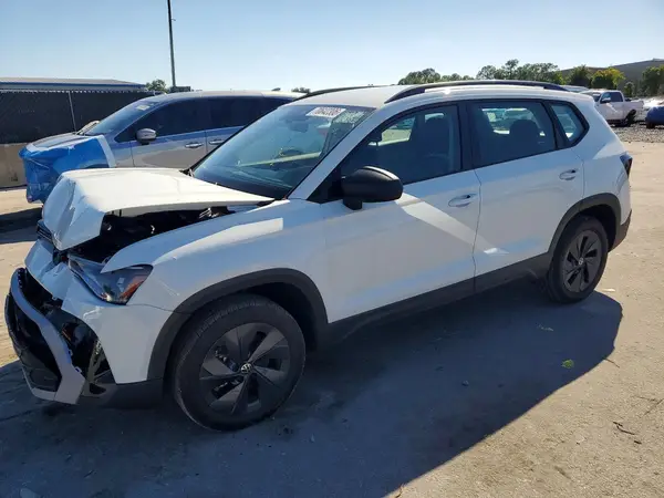 3VV5C7B22SM066765 — 2025 Volkswagen TAOS, Передняя часть (Front End), фото до ремонта