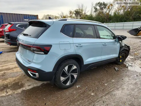 2025 Volkswagen Taos Se VIN 3VVUC7B24SM032953 фото 3
