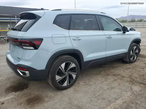 2025 Volkswagen Taos Se VIN 3VVVC7B25SM075685 фото 3