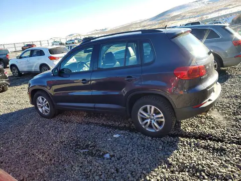 2016 Volkswagen TIGUAN S VIN WVGBV7AX3GW593869 фото 2