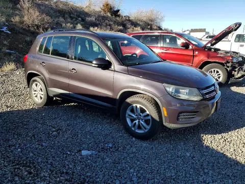 2016 Volkswagen TIGUAN S VIN WVGBV7AX3GW593869 фото 4