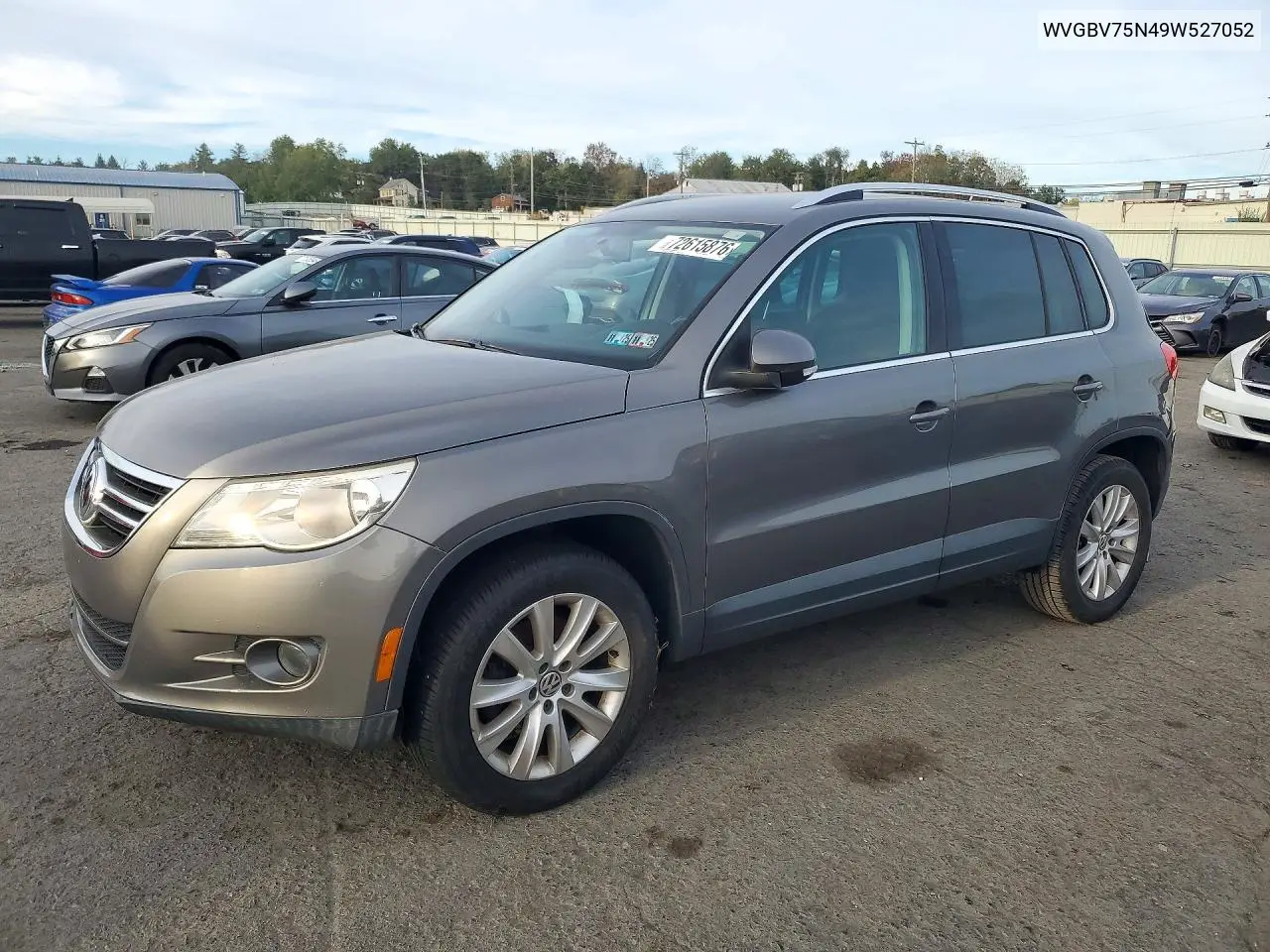 2009 Volkswagen Tiguan Se VIN WVGBV75N49W527052 фото 1