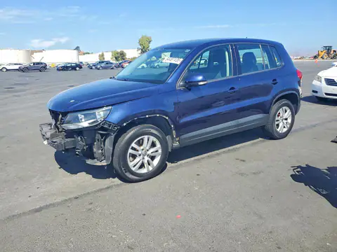 WVGAV3AX7EW504208 — 2014 Volkswagen Tiguan, Передняя часть (Front End), фото до ремонта