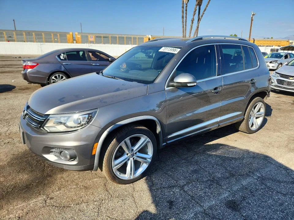 2014 Volkswagen Tiguan VIN WVGAV3AX8EW101774 фото 1