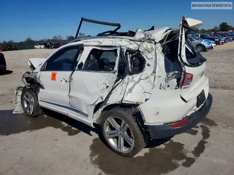 2014 Volkswagen Tiguan S VIN WVGAV3AX7EW021916 фото 2