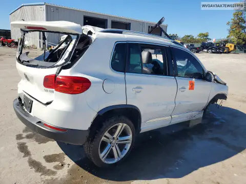 2014 Volkswagen Tiguan S VIN WVGAV3AX7EW021916 фото 3