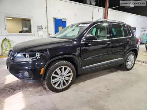 2014 Volkswagen Tiguan S VIN WVGBV3AX0EW606566 фото 1