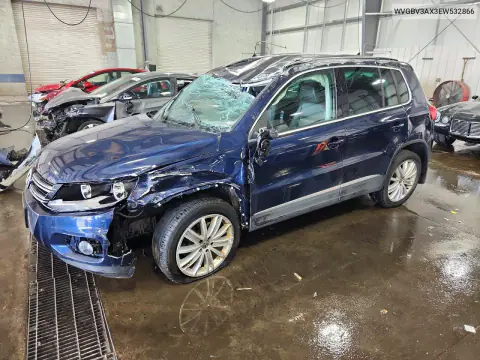 2014 Volkswagen Tiguan S VIN WVGBV3AX3EW532866 фото 1