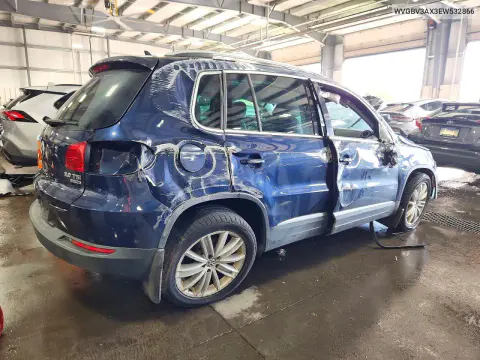2014 Volkswagen Tiguan S VIN WVGBV3AX3EW532866 фото 3