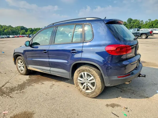 WVGBV7AX8GW578512 — 2016 Volkswagen Tiguan, фото 2 с аукциона Copart, Передняя часть