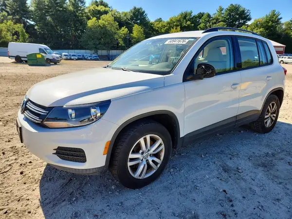 WVGBV7AX1GW525893 — 2016 Volkswagen Tiguan, Задняя часть (Rear End), фото до ремонта
