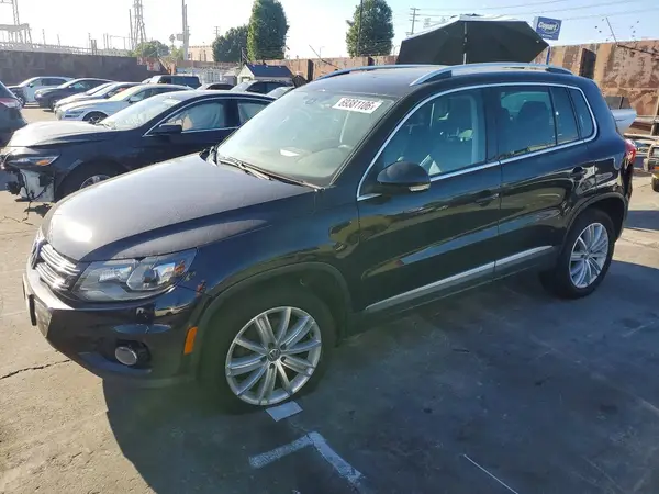 WVGAV7AX7GW578562 — 2016 Volkswagen Tiguan, Передняя часть (Front End), фото до ремонта