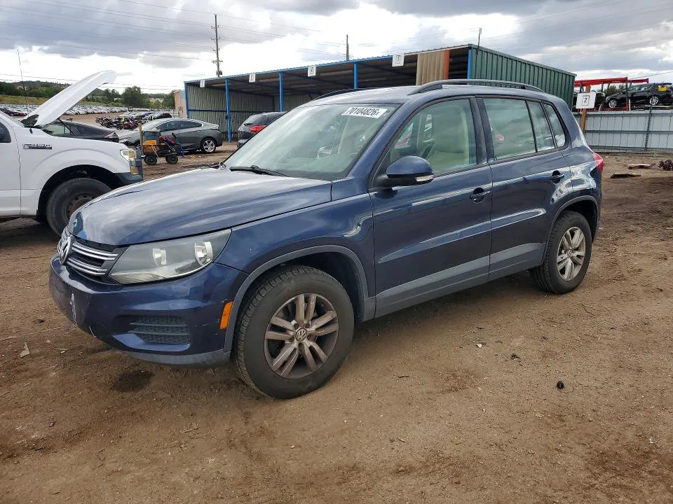 2016 VOLKSWAGEN TIGUAN VIN WVGBV7AX0GW527490 фото 1