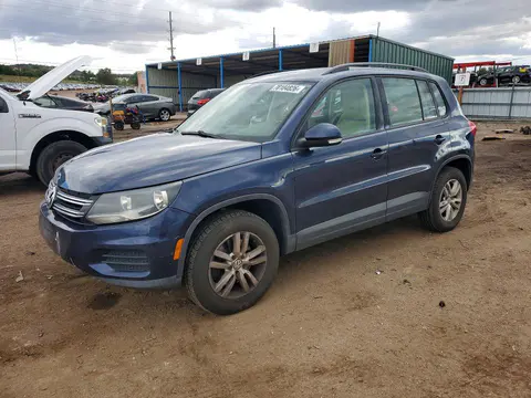 WVGBV7AX0GW527490 — 2016 Volkswagen Tiguan, Передняя часть (Front End), фото до ремонта