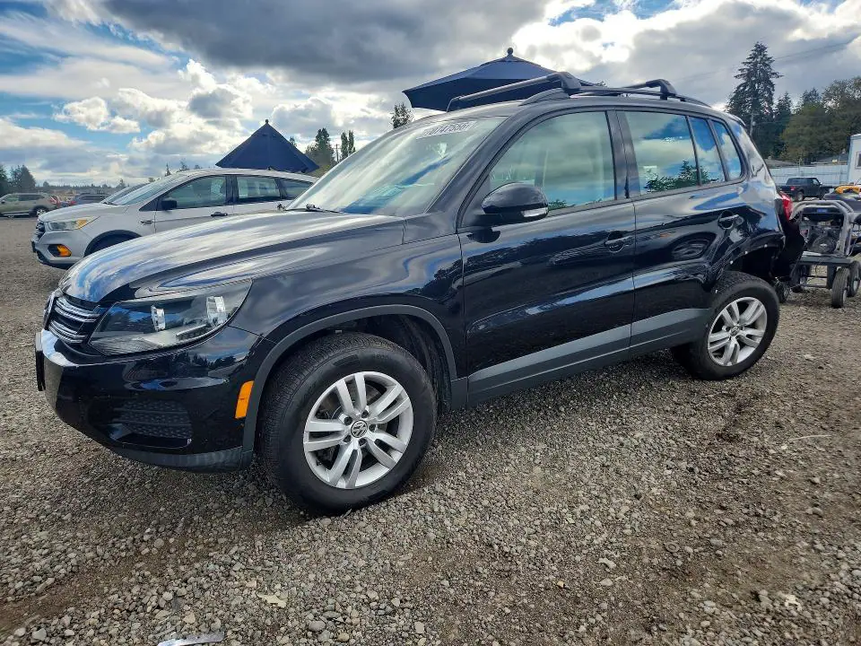 WVGBV7AX8GW594242 Volkswagen Tiguan 2016 — повреждение Задняя часть, фото до ремонта