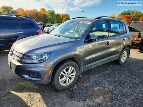 WVGBV7AX5GW002005 — 2016 Volkswagen Tiguan, Мелкие вмятины и царапины, фото до ремонта