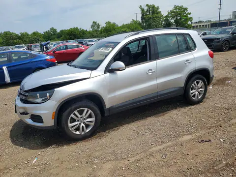 WVGBV7AX5HW512727 — 2017 Volkswagen Tiguan, Боковая часть (Side), фото до ремонта
