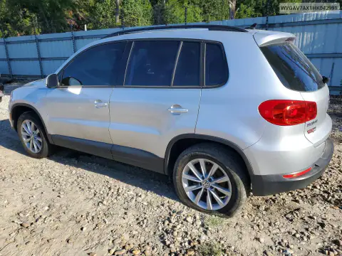WVGAV7AX1HK042991 — 2017 Volkswagen Tiguan, фото 2 с аукциона Copart 15.10.2026, Мелкие вмятины и царапины