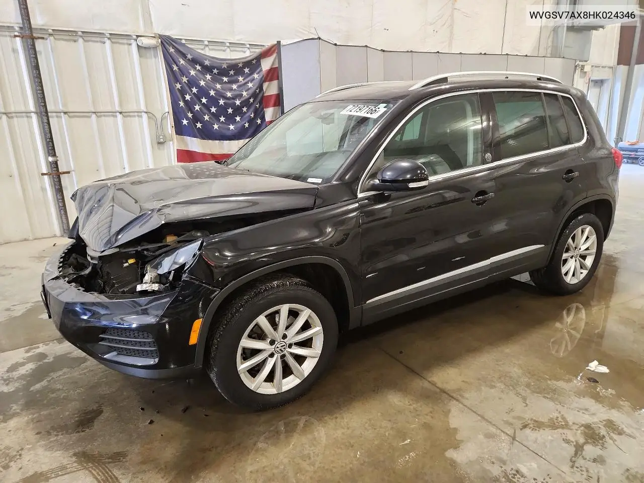 2017 Volkswagen Tiguan Wolfsburg VIN WVGSV7AX8HK024346 фото 1