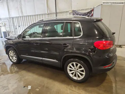 2017 Volkswagen Tiguan Wolfsburg VIN WVGSV7AX8HK024346 фото 2
