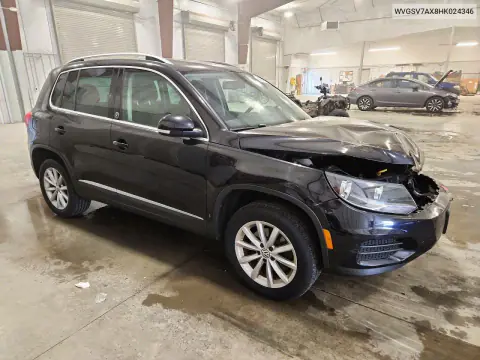 2017 Volkswagen Tiguan Wolfsburg VIN WVGSV7AX8HK024346 фото 4